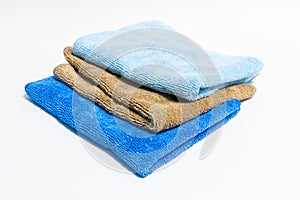 Microfiber towel for car wipe