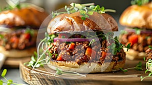 Microgreen Vegan Sloppy Joes Recipe photo