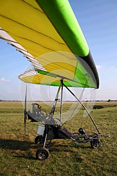 Microlight yellow