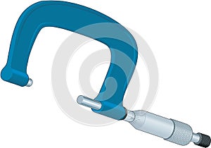 Micrometer Vector Illustration