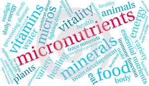 Micronutrients Word Cloud