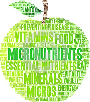 Micronutrients Word Cloud