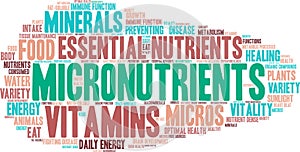 Micronutrients Word Cloud