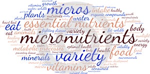 Micronutrients Word Cloud