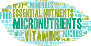 Micronutrients Word Cloud