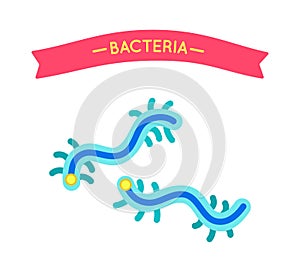 Microorganism Bacteria or Microbe under Microscope