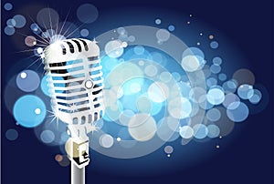 Microphone background