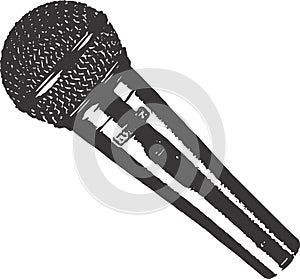 Microphone clip art