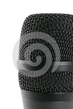 Microphone close-up