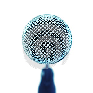 Microphone. Front View.