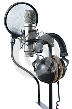 Microphone and headsets