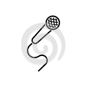 microphone icon vector