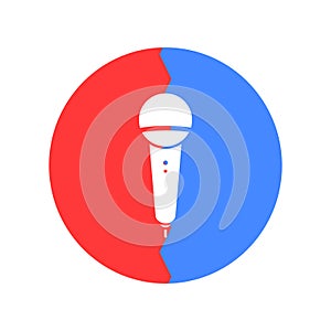 microphone icon vector