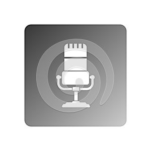 microphone icon vector