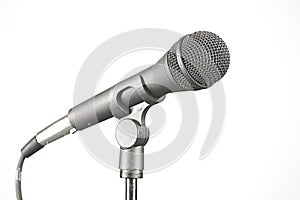 Microphone Isolated on White