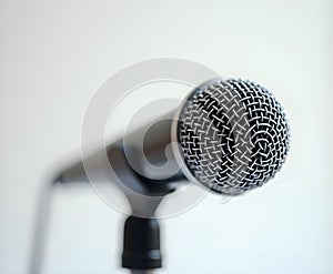 Microphone Isolated on White