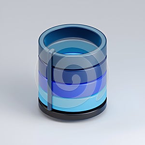 Microphone podcast logo template