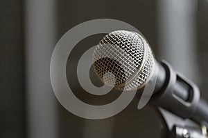 Microphone on selected focus.