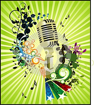 Microphone vector composition