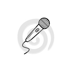 Microphone vector icon