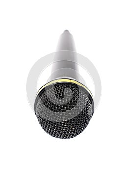 Microphone on White Background