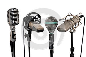 Microphones Aligned