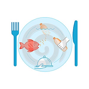 Micro plastic In Fish Dish