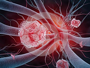 Microplastics in Blood Vessels Simulation photo