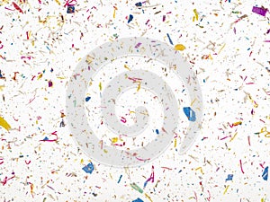 Microplastics in water - polluted water