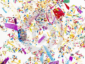 Microplastics in water - polluted water