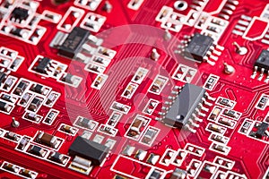 Microprocessor on printed circuit board