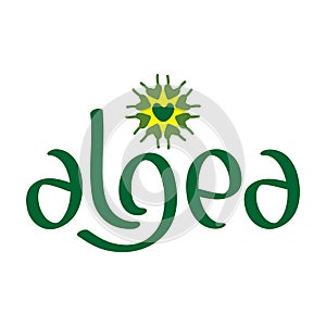 Microscobic Algea Icon and Logo Design