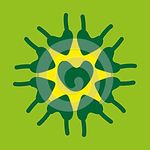 Microscobic Algea Icon