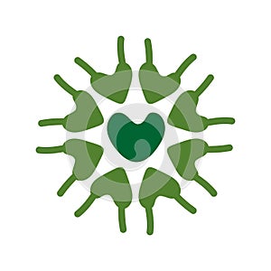 Microscobic Algea Icon