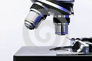 Microscope detail photo