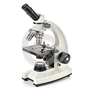 Microscope icon isolated on transparent background