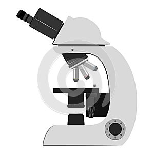 A microscope illustration