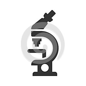 Microscope, lab icon