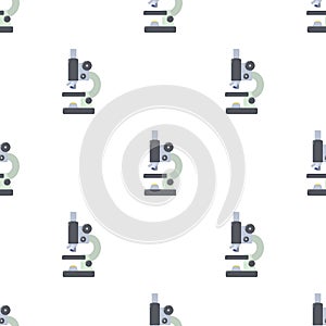 Microscope pattern seamless vector