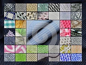 Microscope Snapshots: Fabric fibres