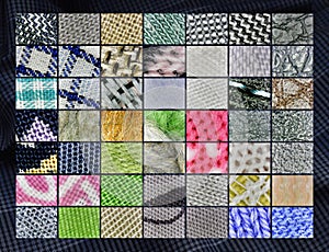 Microscope Snapshots: Fabric fibres photo