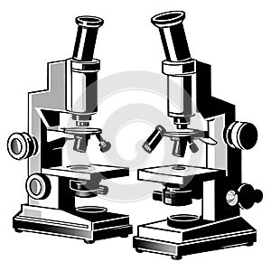 Microscopes, AI-generatet