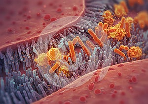 Microscopic biological structures