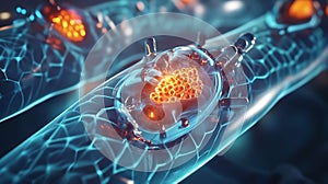 Microscopic biological structures