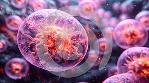 Microscopic Cell Division, Background, Science, Research, Medical