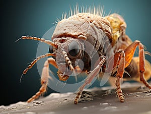 Microscopic Flea