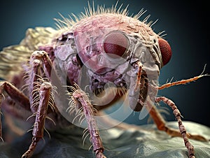 Microscopic Flea