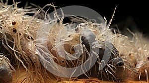 Microscopic Marvel: Intricate Macroshot Reveals the World of Lice