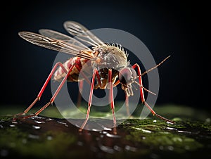 Microscopic Mosquito