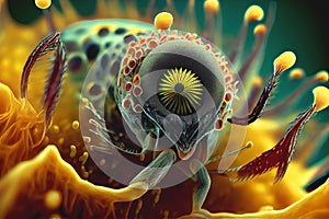 Microscopic organism creature